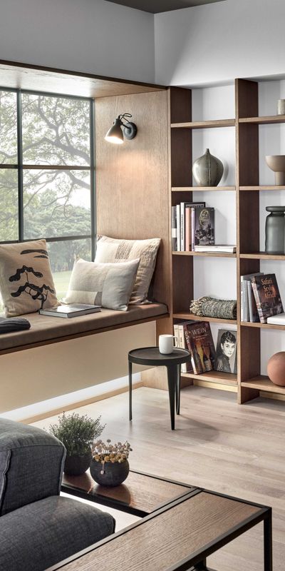 Ewe Nordic Carameleiche Fensterbank Regal