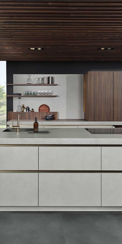 Ewe Cemento Malta Grigio Gerade Hauptansicht